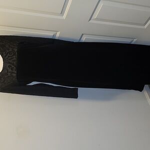 DVF Diane Von Furstenburg Maxi Dress Medium Long Sleeve Elegant Evening Velvet